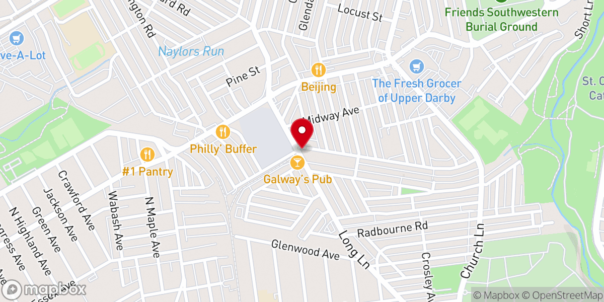 Map showing location of Holiness Church