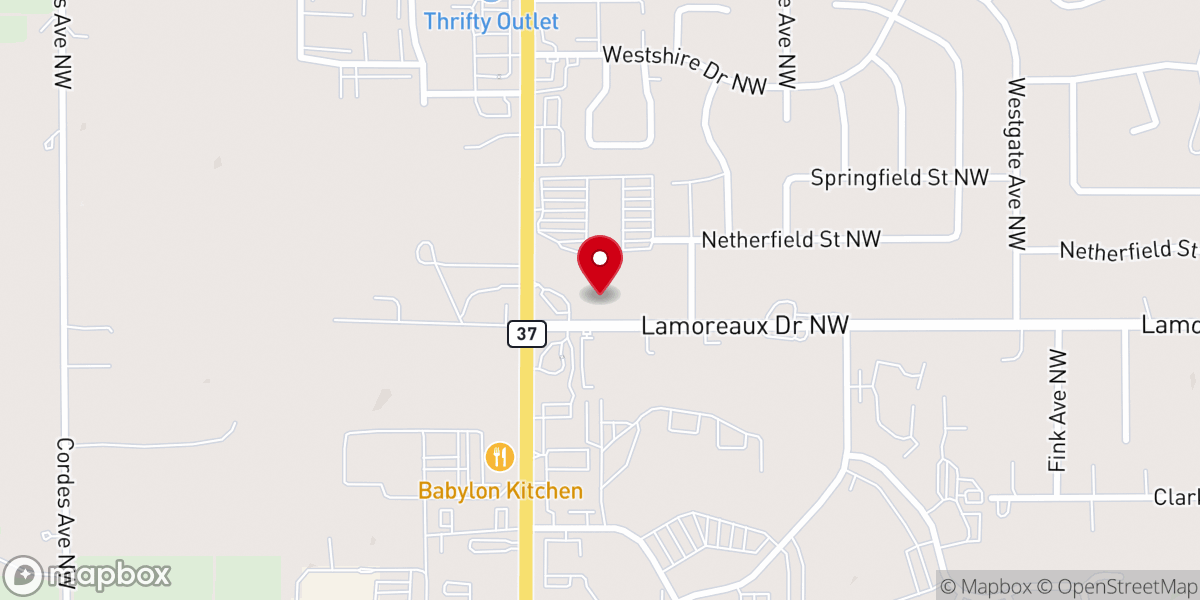 Map showing location of Independent Bible Mission
