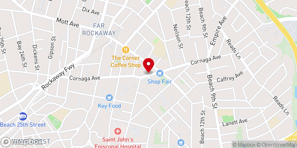 Map showing location of Ministerio Internacional Ny Rosa De Saron