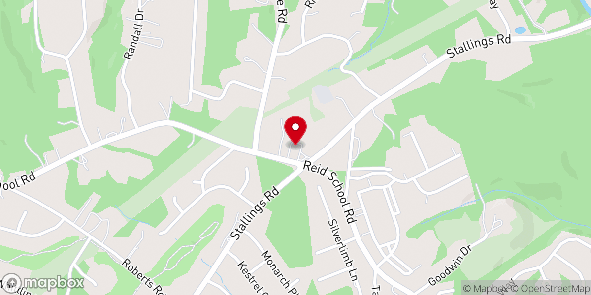 Map showing location of Frank Page Ministries Inc