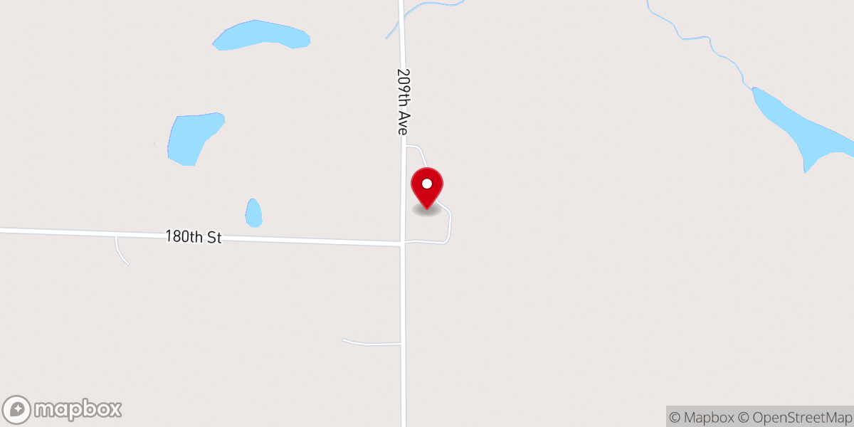 Map showing location of Kelly's Cottage Garden