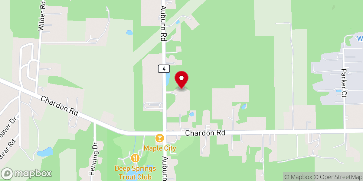 Map showing location of Celebration Lutheran Church