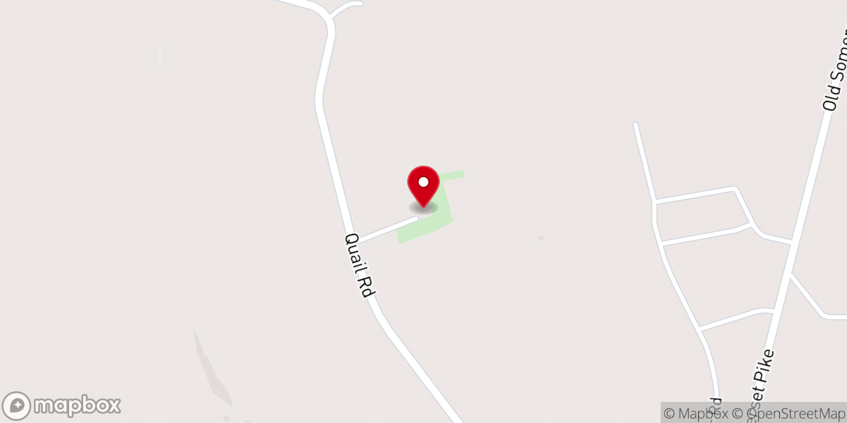 Map showing location of Providence Church of Christ