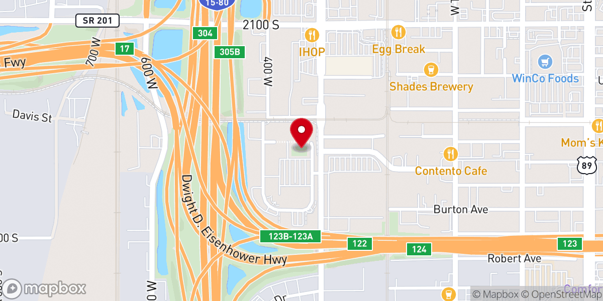 Map showing location of Living Waters International Inc