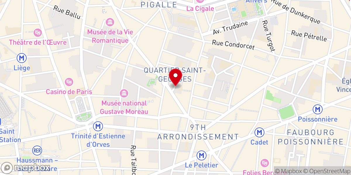 Map showing location of Eglise Grecque Orthodoxe Saints-Constantin-et-Helène