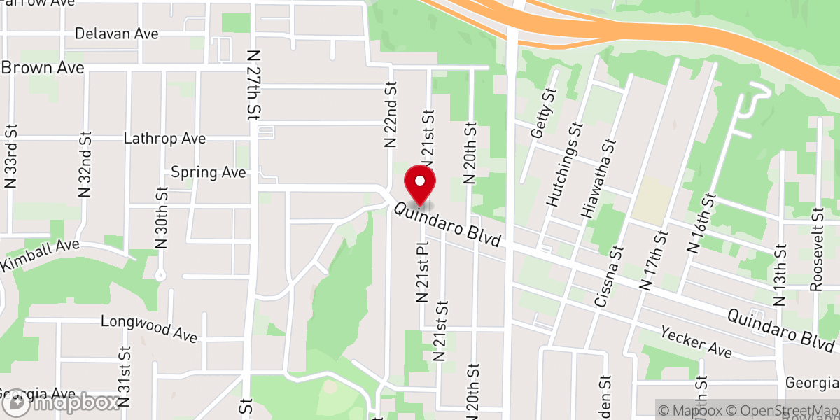 Map showing location of Miracle Temple Church Of God In Christ