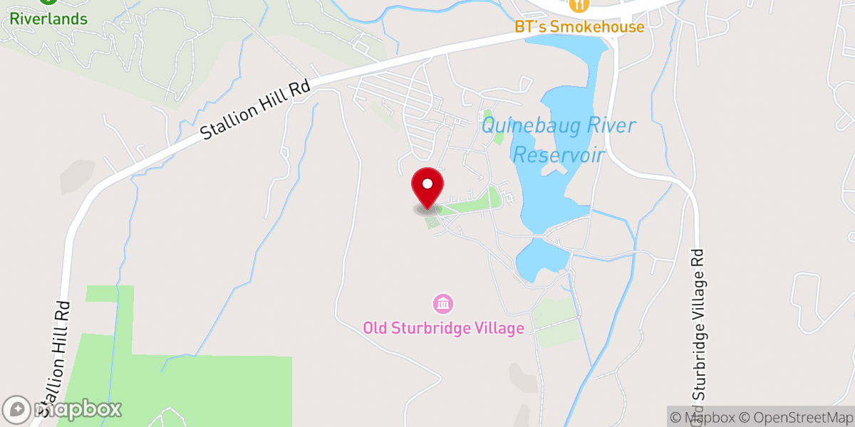 Map showing location of Meetinghouse