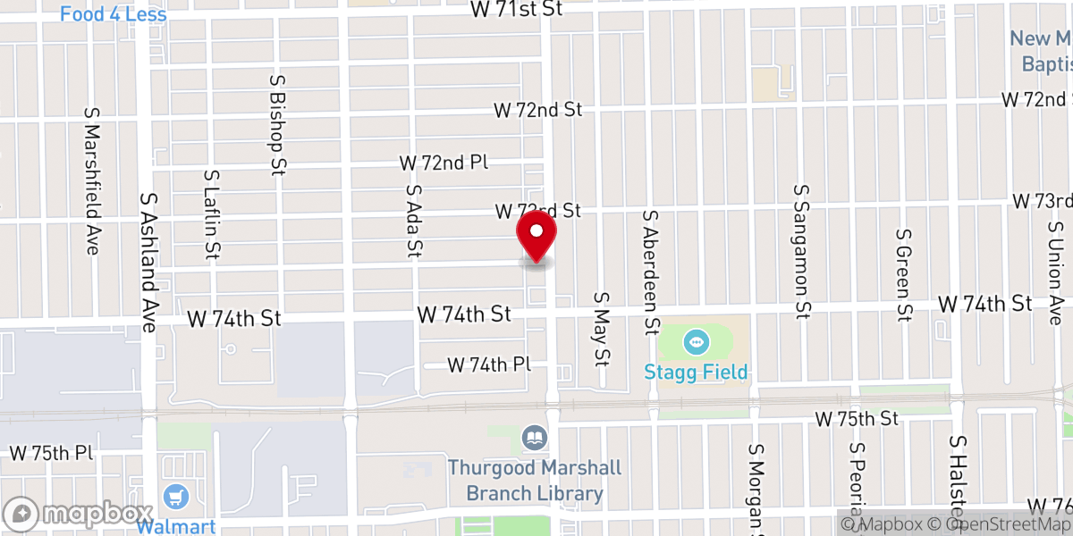 Map showing location of The Miracle Place International Church