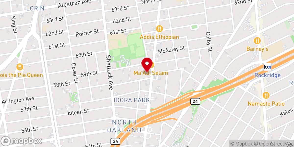 Map showing location of Heart & Soul Center of Light