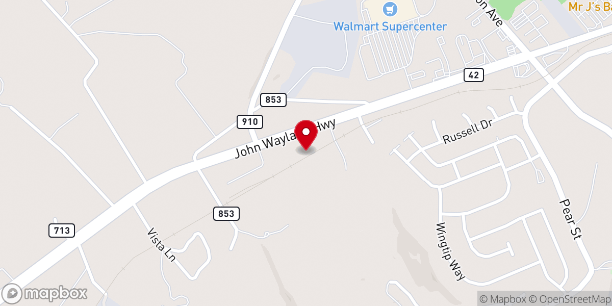 Map showing location of Journey Christian Fellowship