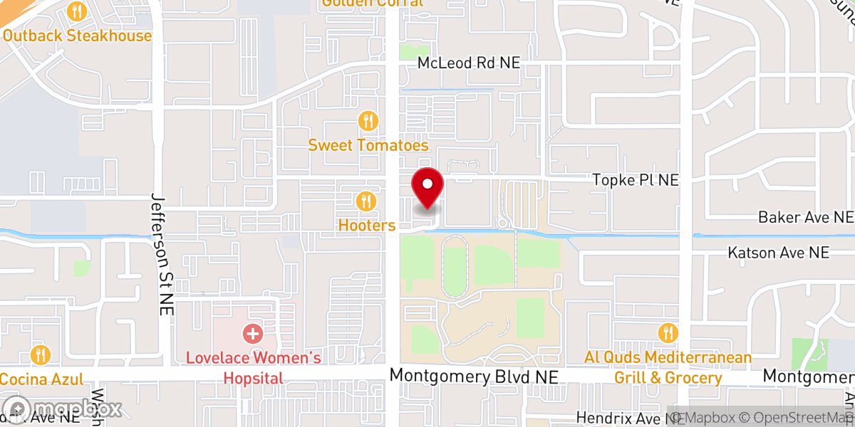 Map showing location of New City Church