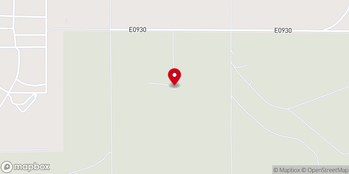 Map showing location of Thunderbird House