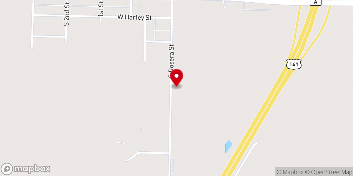 Map showing location of Community Bible Church