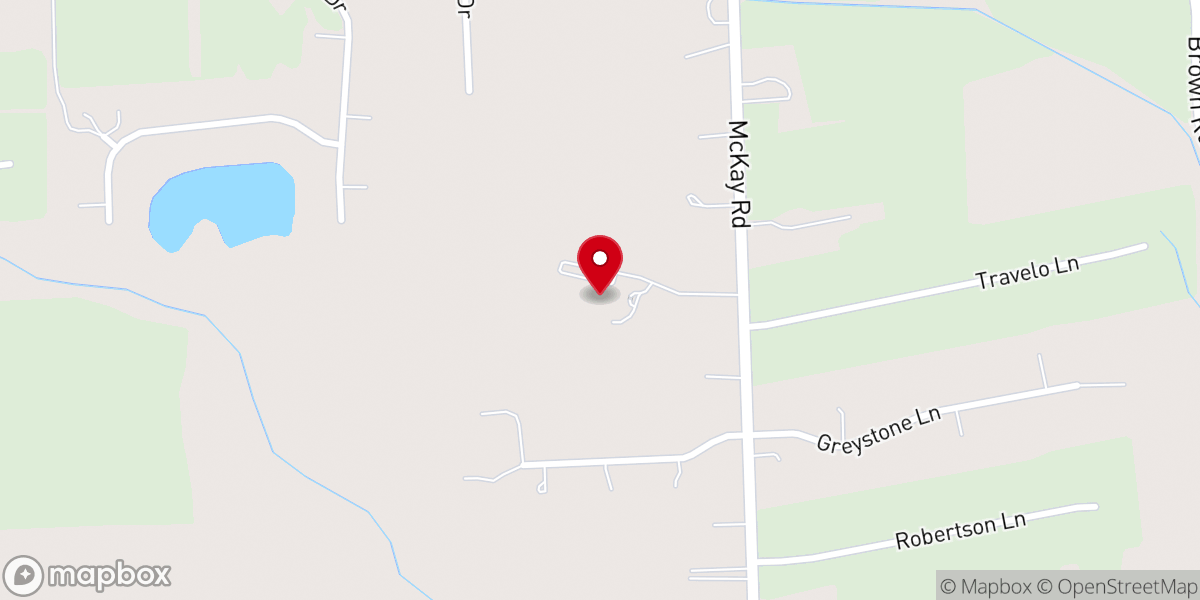Map showing location of Orchards Community Church