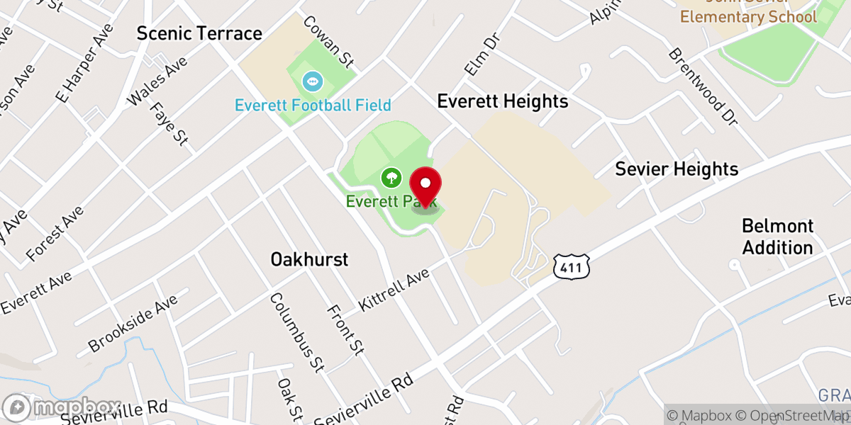Map showing location of St. Brendan's Anglican Church