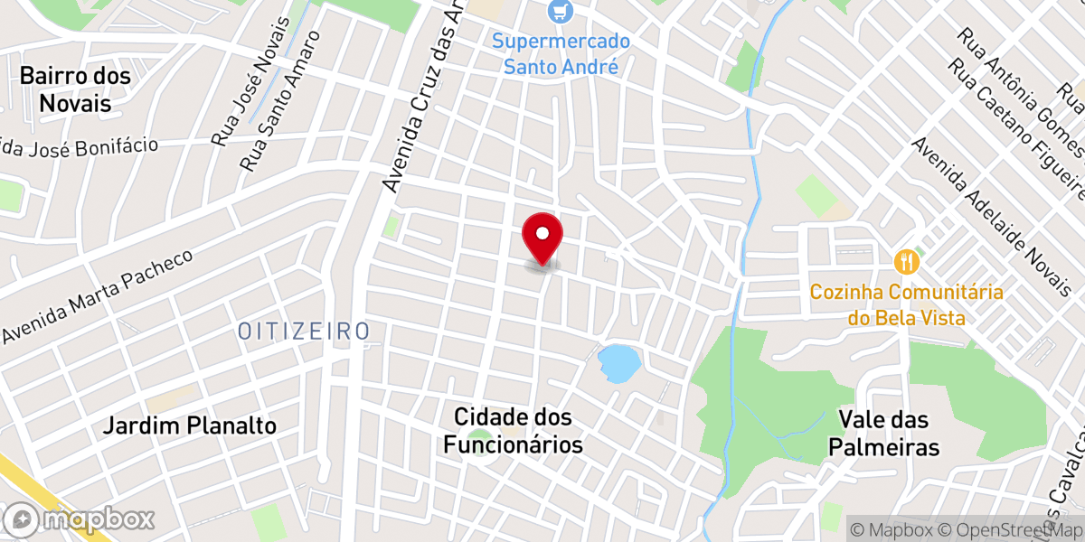 Map showing location of Igreja Evangélica Pentecostal Resgatando Vidas