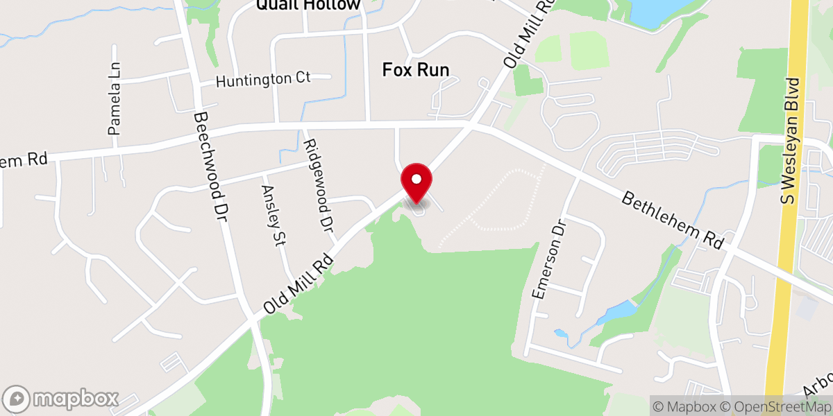 Map showing location of West Mt Emmanuel Holiness