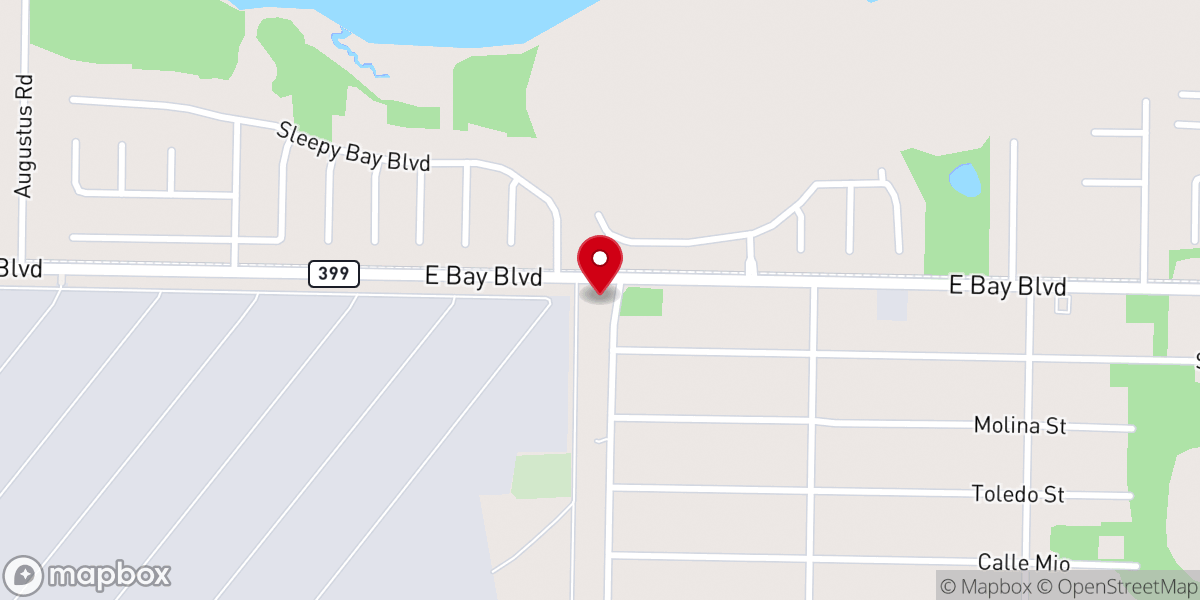 Map showing location of Apostolic Lighthouse Church