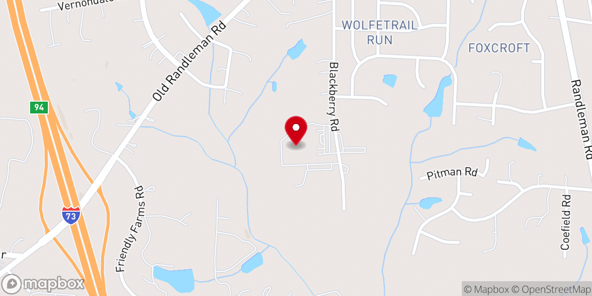 Map showing location of Good Shepherds Fellowship International