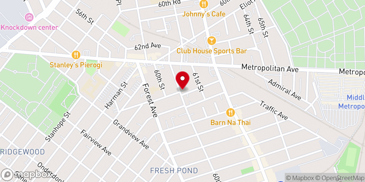 Map showing location of Our Lady of the Miraculous Medal Roman Catholic Church