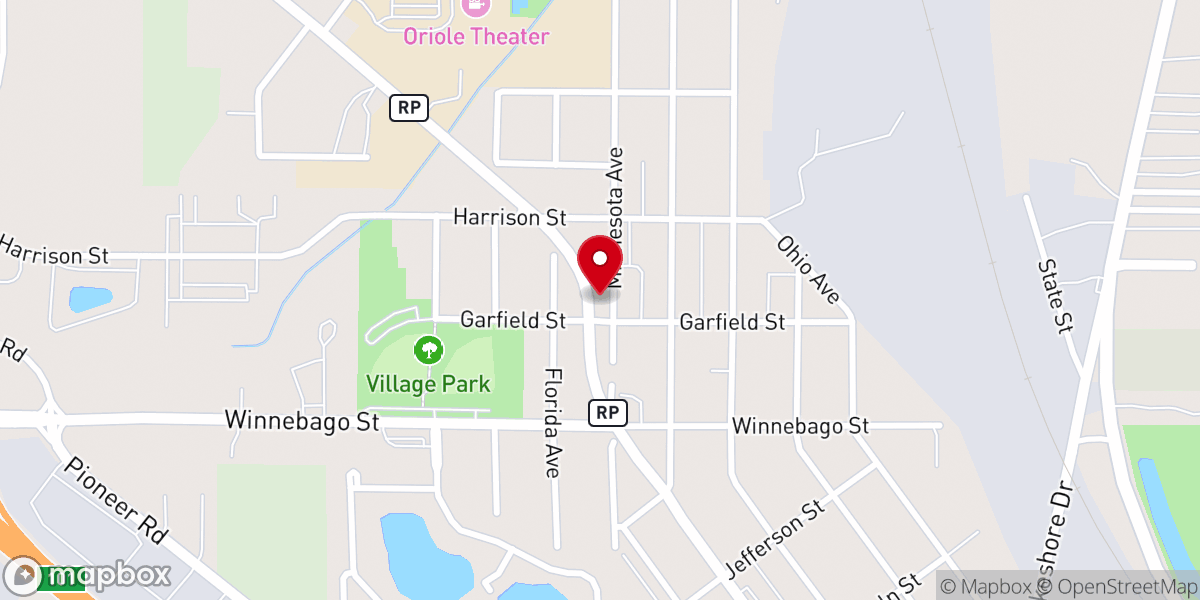 Map showing location of Community United Methodist