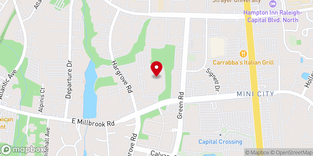 Map showing location of Crossroads Fellowship Foundation
