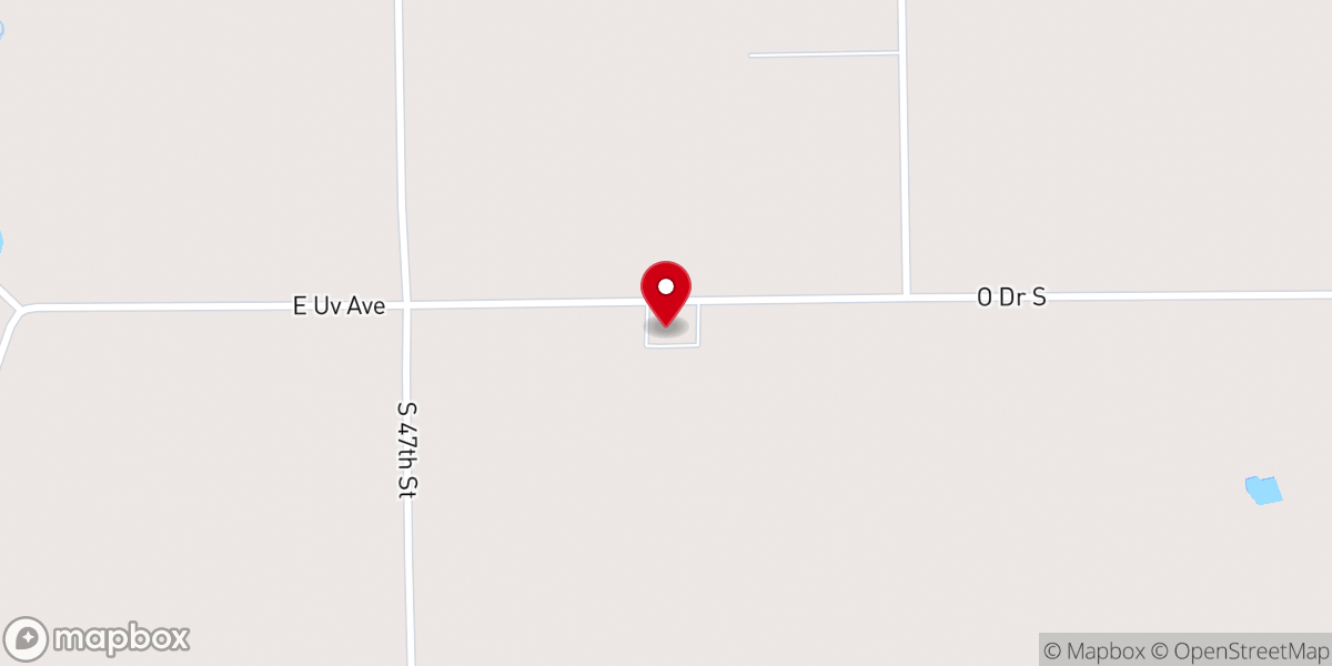 Map showing location of Wakeshma Community Church