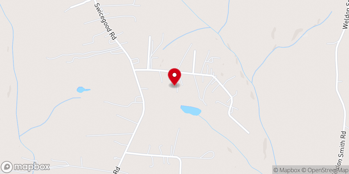 Map showing location of House of the Living God schedule