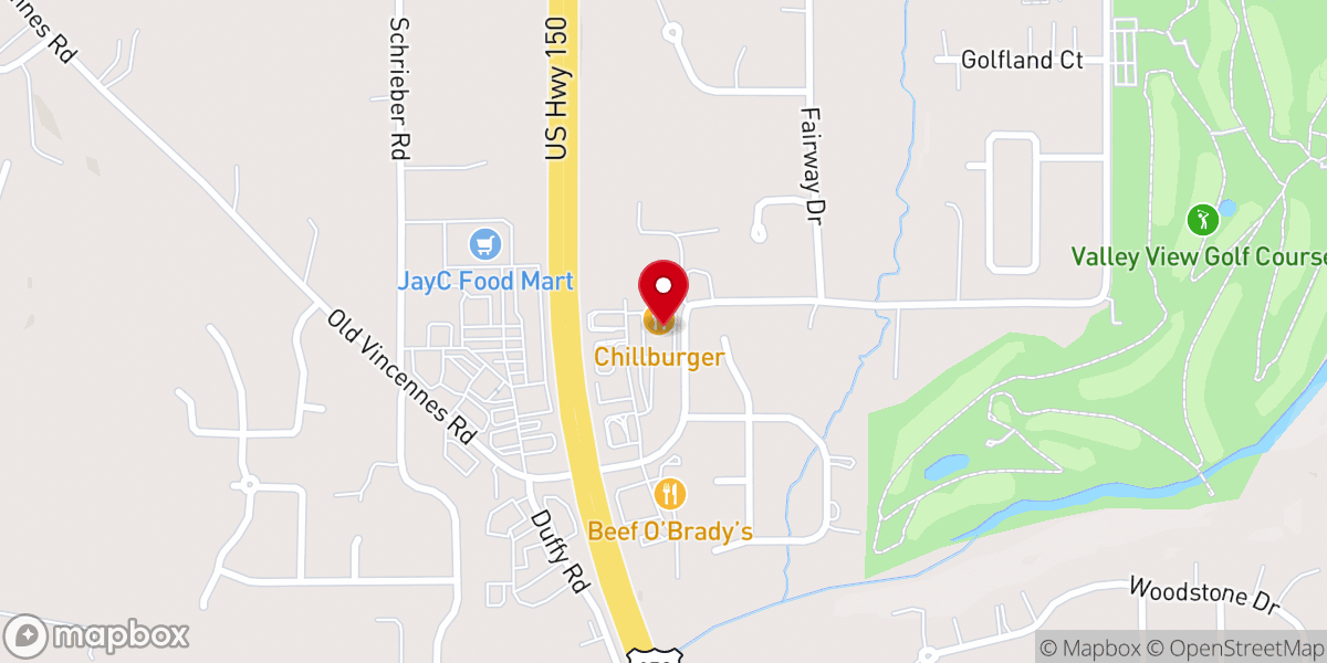 Map showing location of El Nopal, Floyds Knobs, IN
