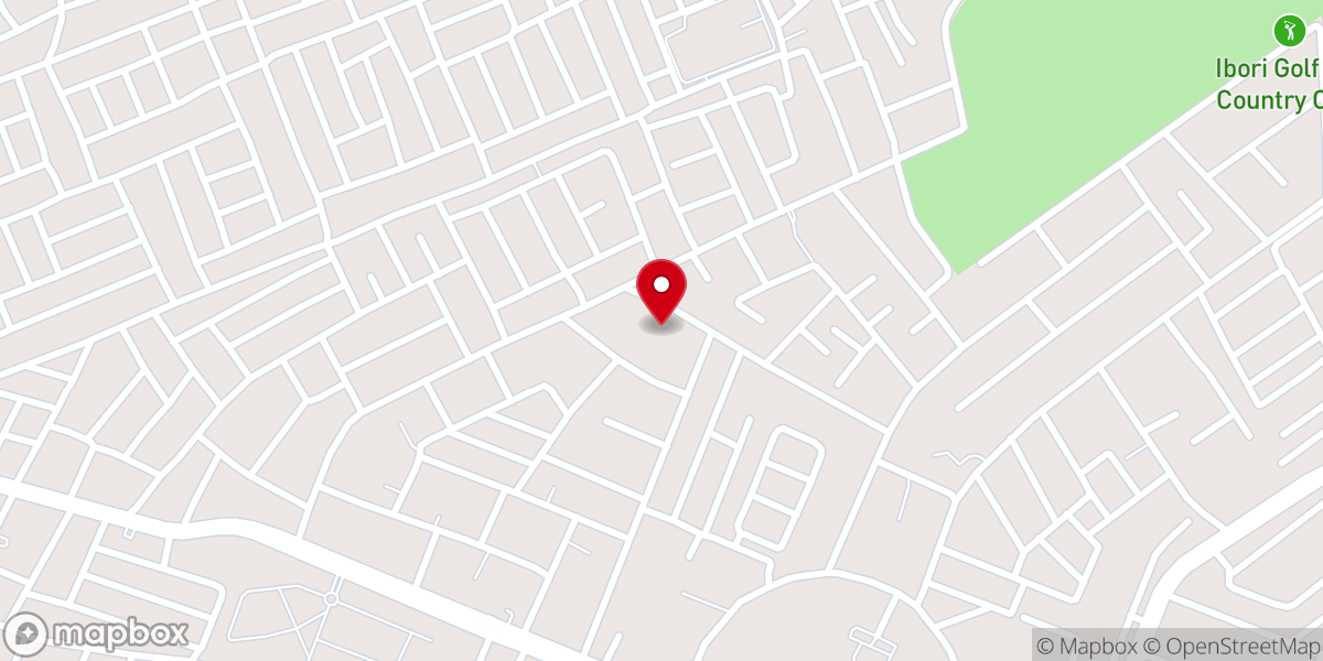 Map showing location of Living Faith Church GRA Phase 1( Akpu Road)