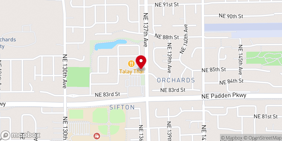 Map showing location of Trachuk Ministries