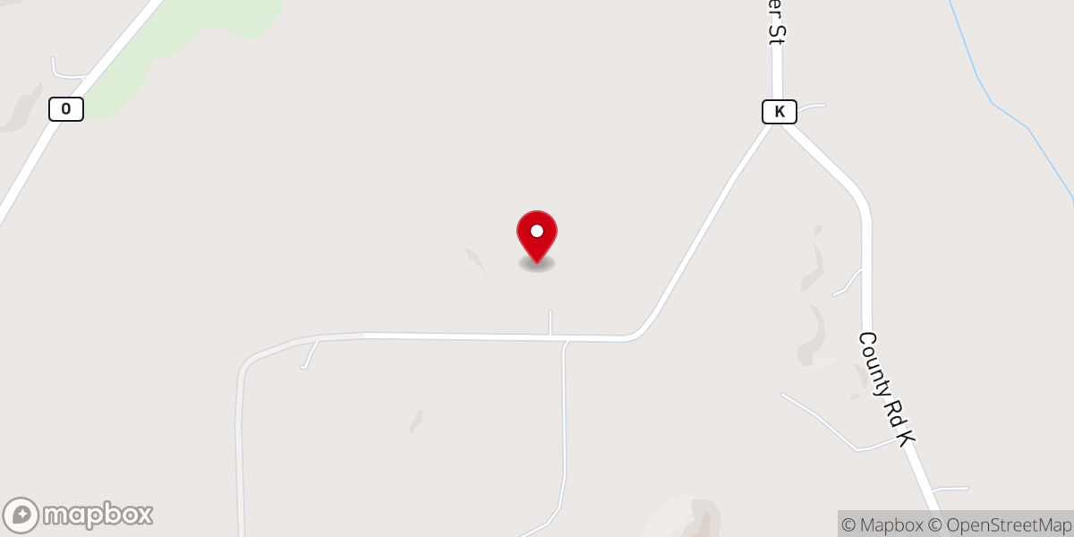 Map showing location of Calvary Mennonite Church