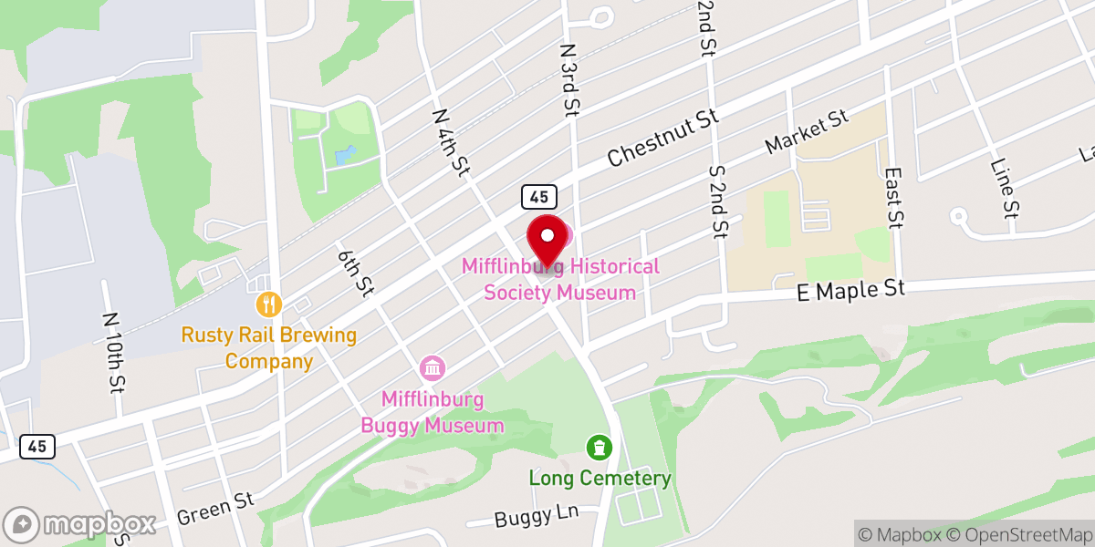 Map showing location of Christ Keystone Church