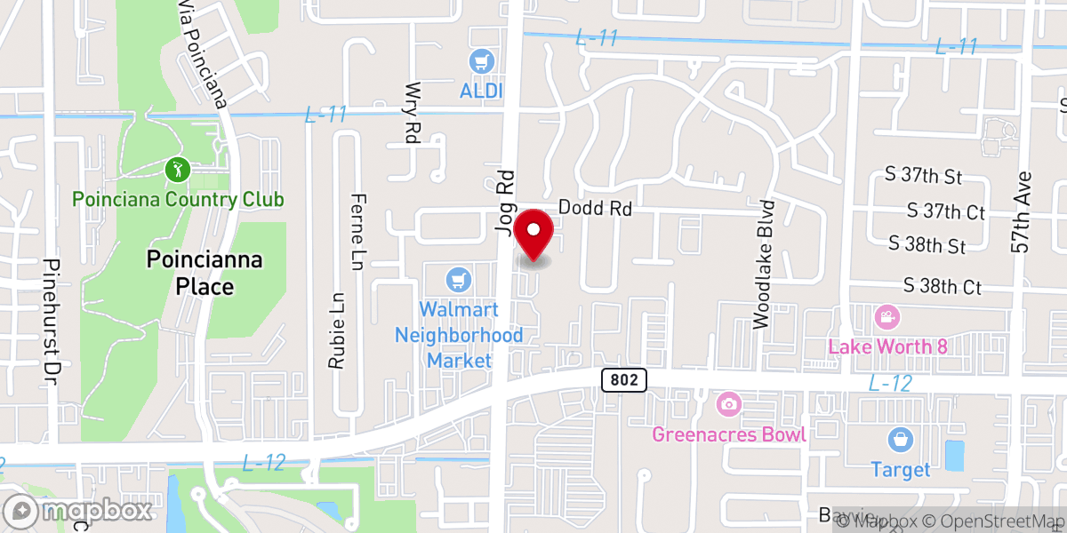 Map showing location of Victory Faith Chapel