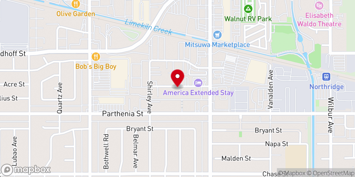 Map showing location of Houses of Light of San Diego G12
