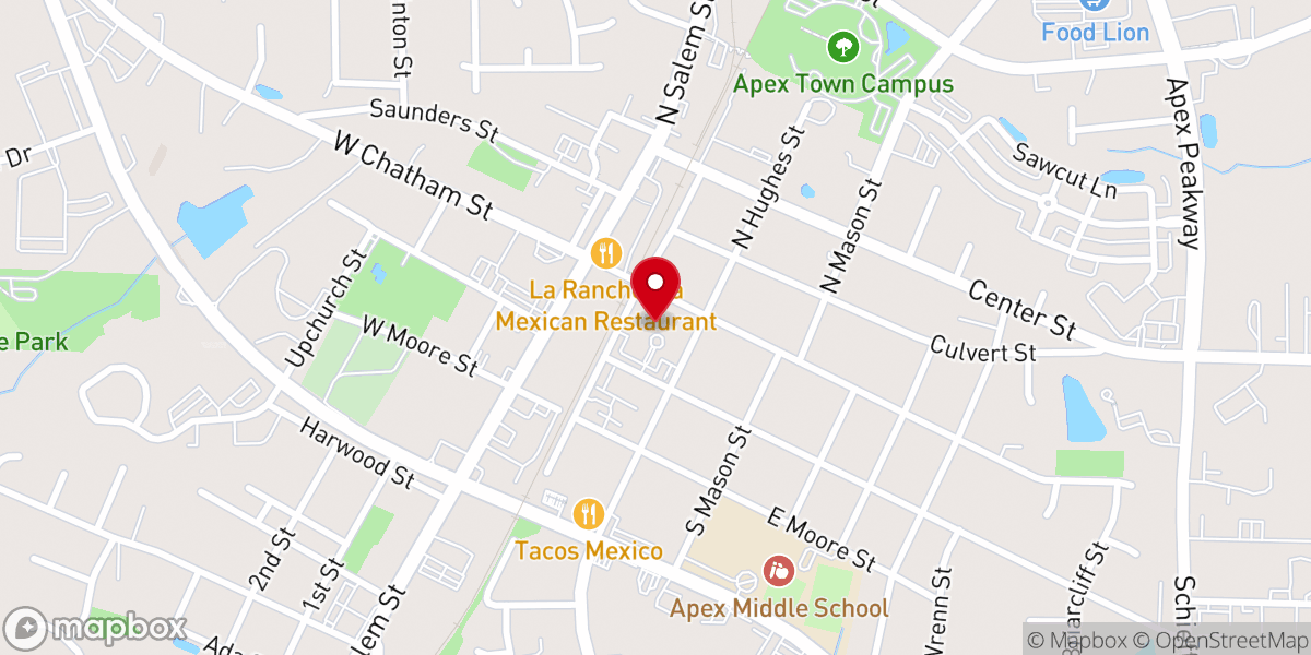 Map showing location of Fiesta Cristiana UMC