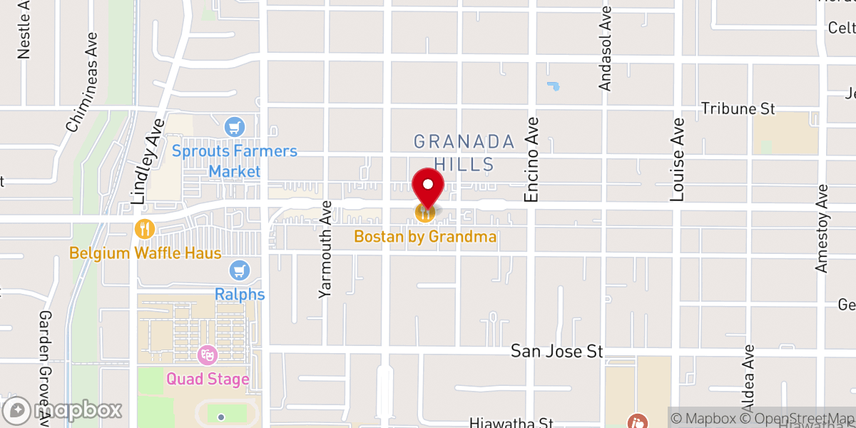 Map showing location of Sepulveda Unitarian Universalist Society