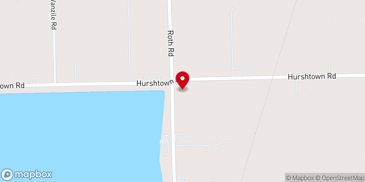Map showing location of Countryside Church of Christ