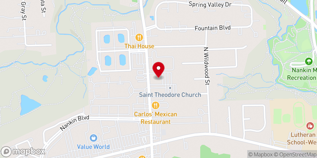 Map showing location of St. Mary, Cause of Our Joy