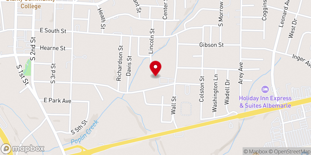 Map showing location of St Delight Church