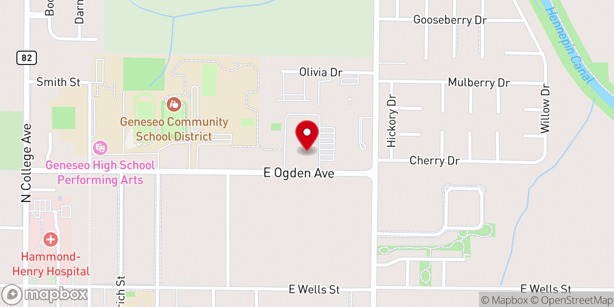 Map showing location of St Malachy's Parrish Nurse