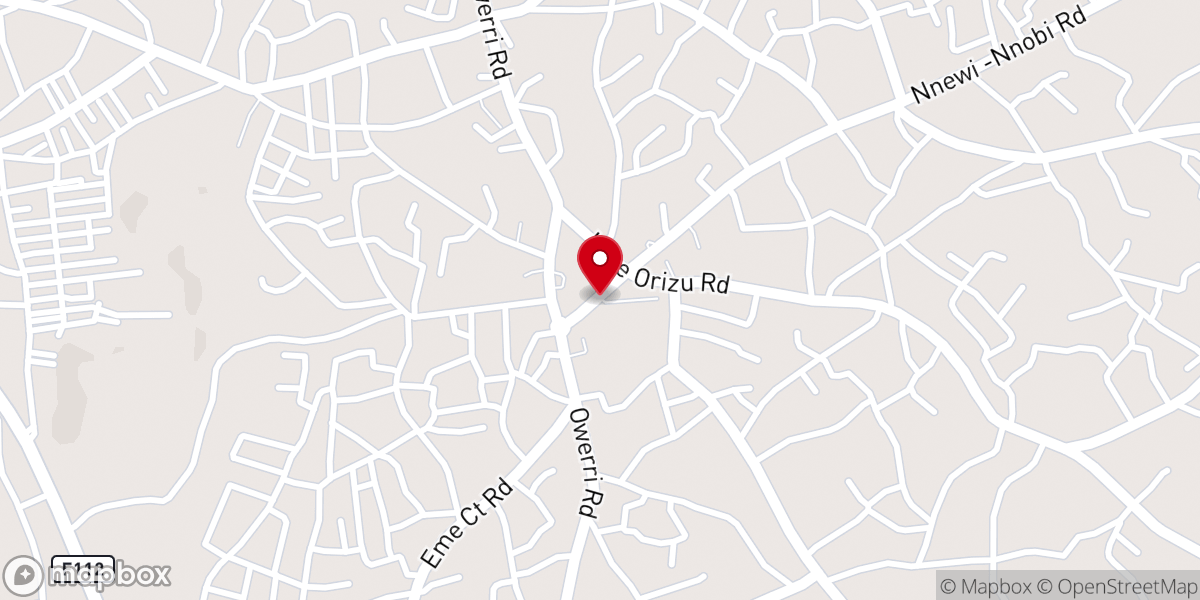 Map showing location of St. Andrew's Church