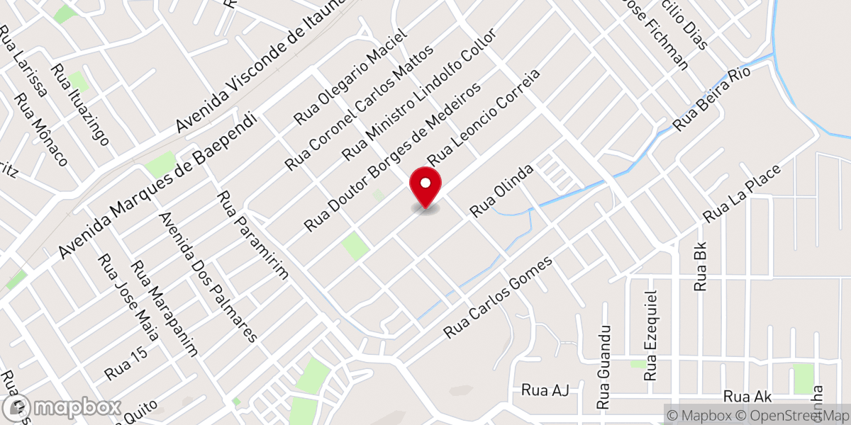 Map showing location of Igreja Católica Nossa Senhora da Paz