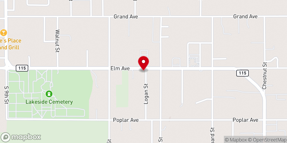 Map showing location of Mercy Gospel Mission