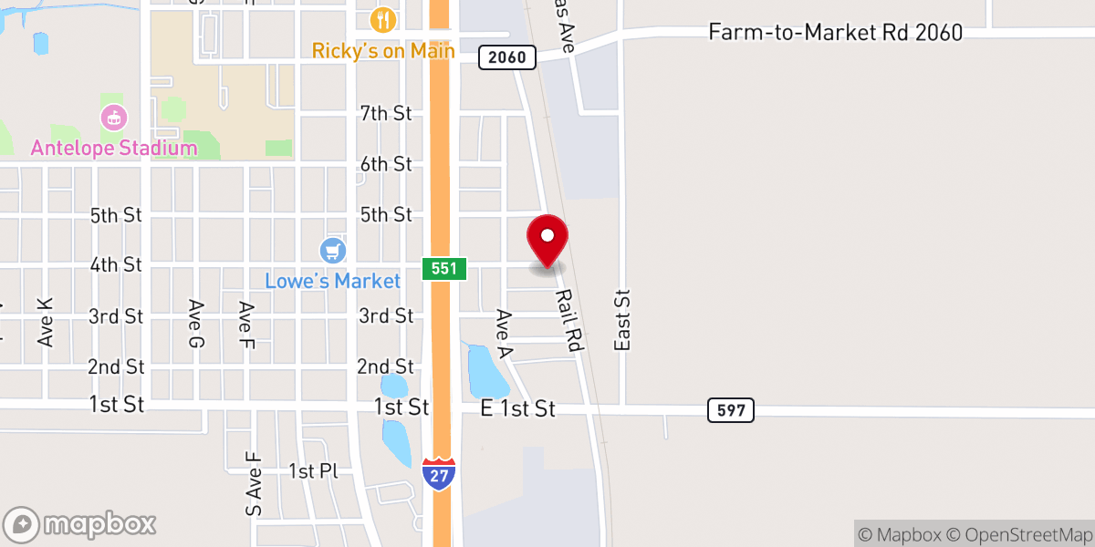 Map showing location of Iglesia,Monte De Los Olivos