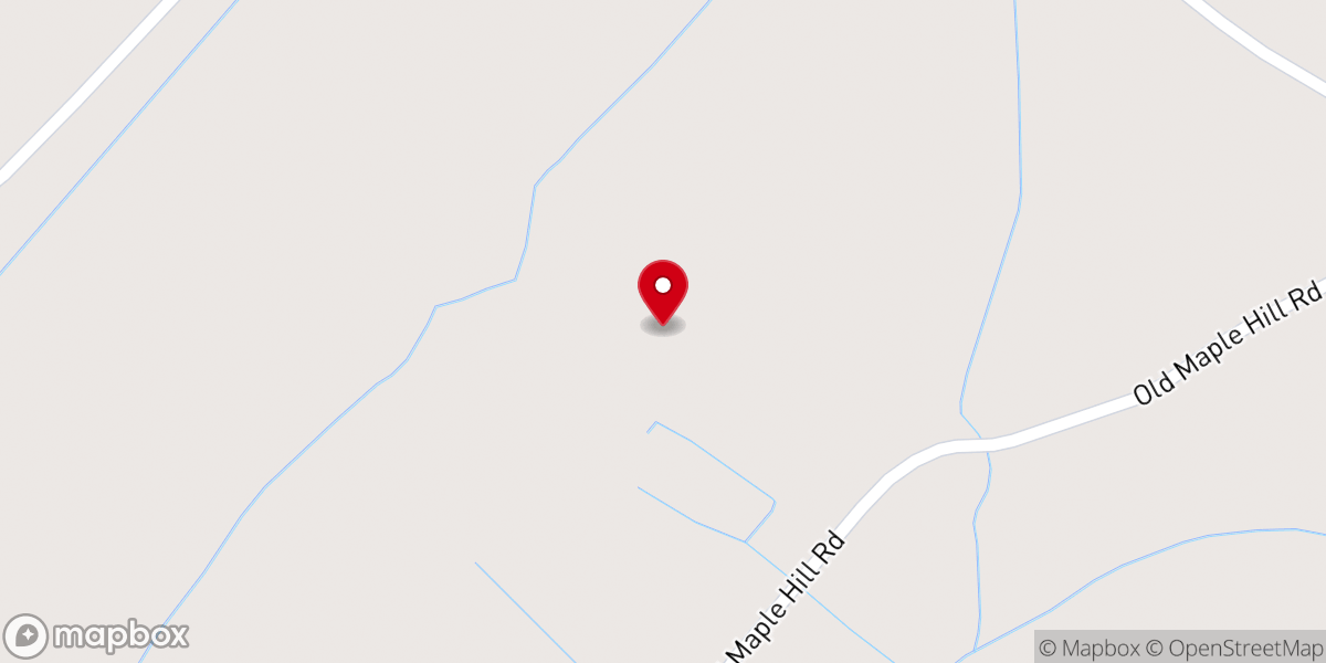 Map showing location of Pilgrim Rest Wash Feet Baptist Church of Maple Hill NC Inc