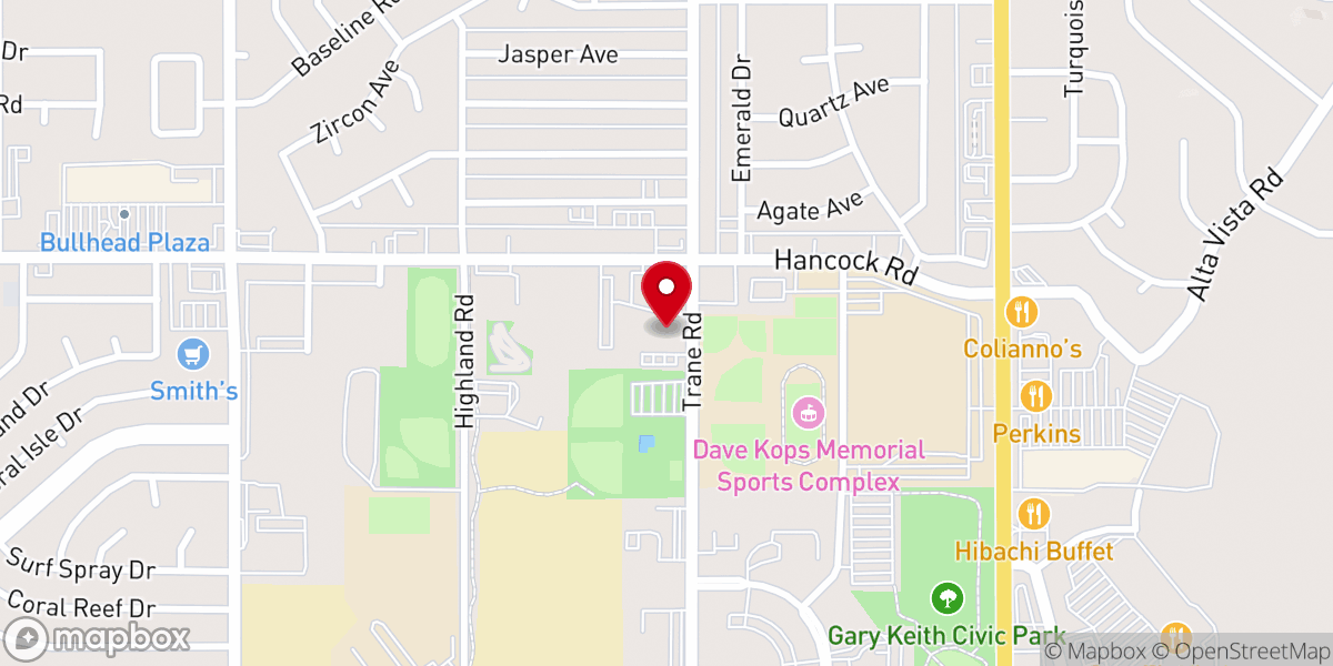 Map showing location of Laughlin Wedding