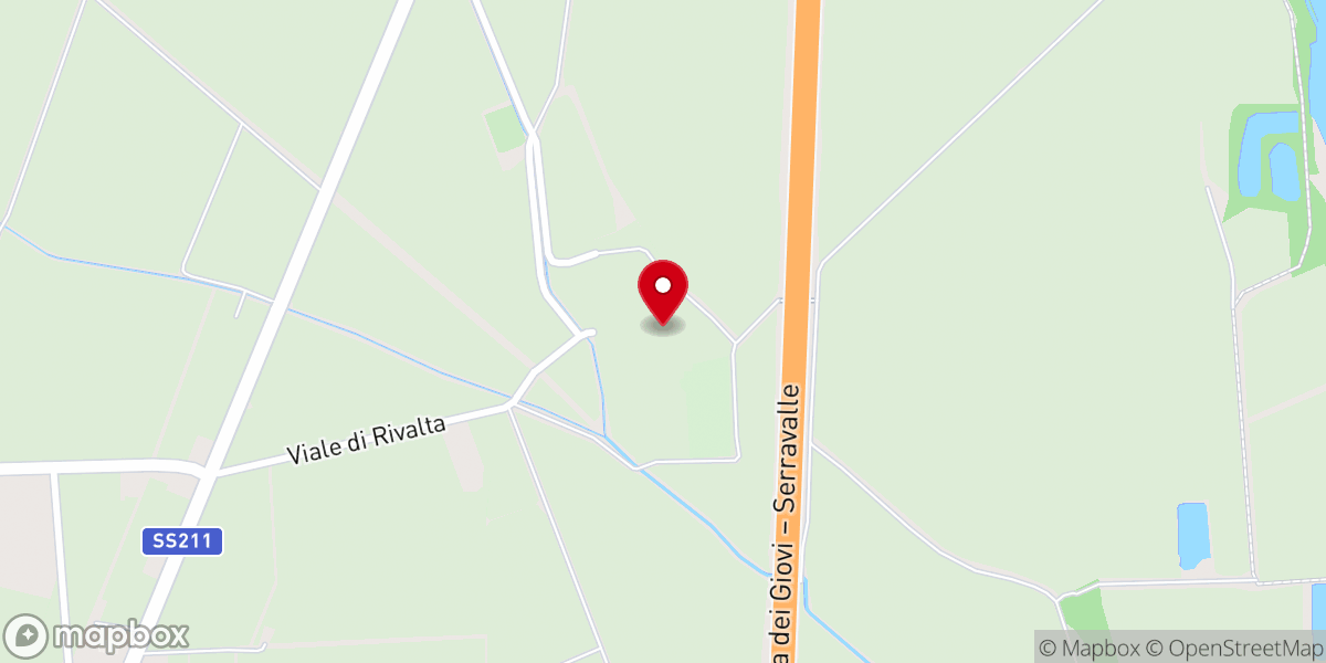 Map showing location of Abbazia di Rivalta Scrivia