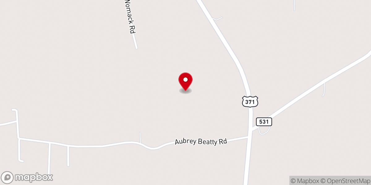 Map showing location of In Him Ministries