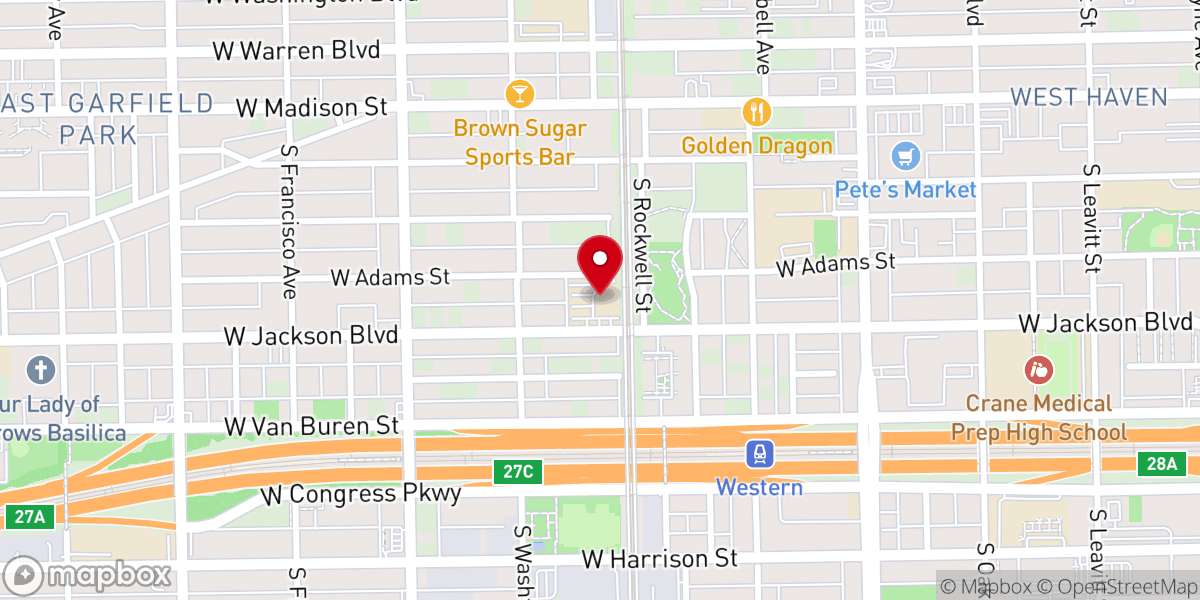 Map showing location of Mt Vernon Baptist Church